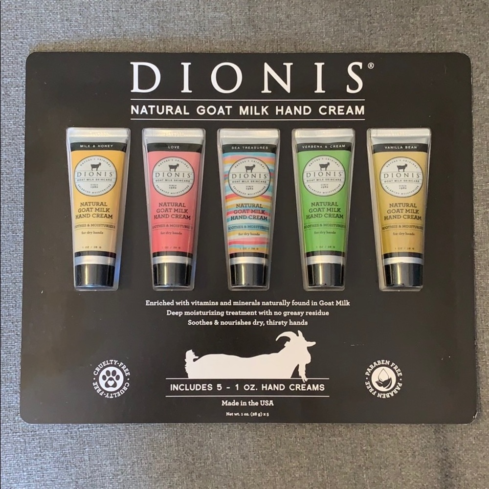 $5 with purchase; hand cream